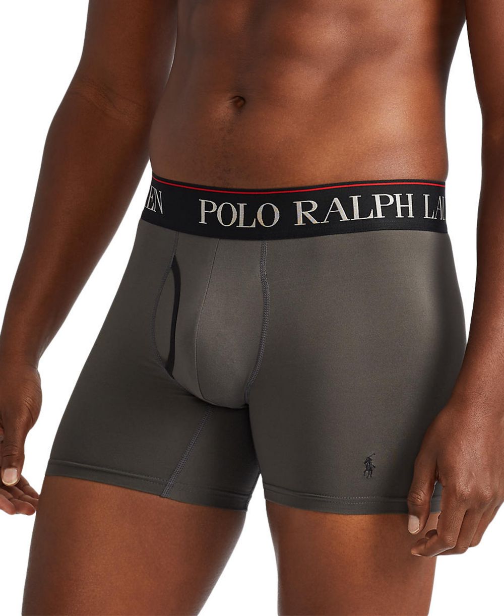 Men's 3-Pack 4-D Flex Cool Microfiber Boxer Briefs