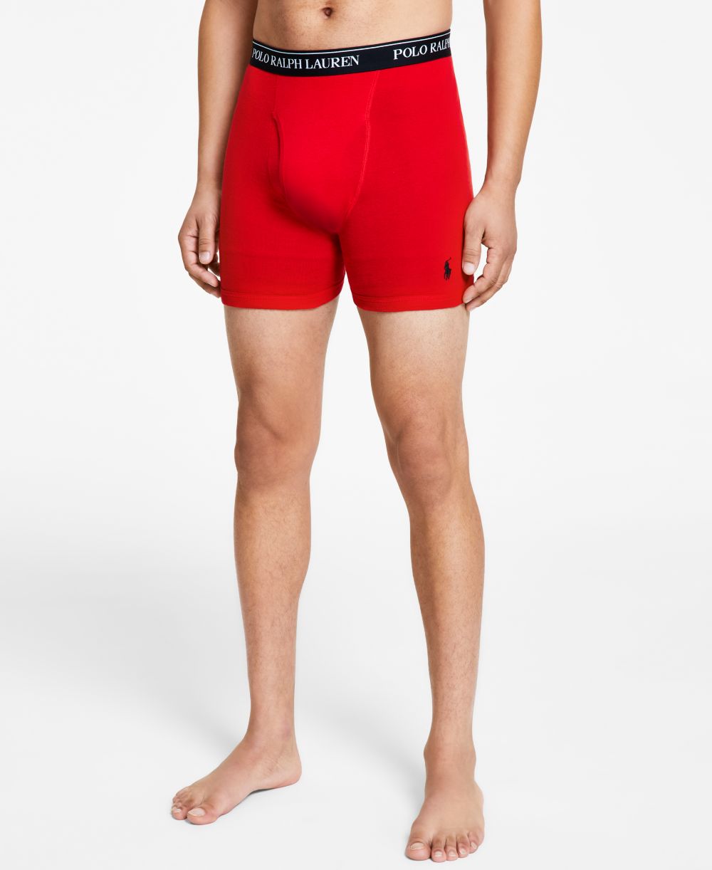 Men's 3-Pack Classic Cotton Boxer Briefs