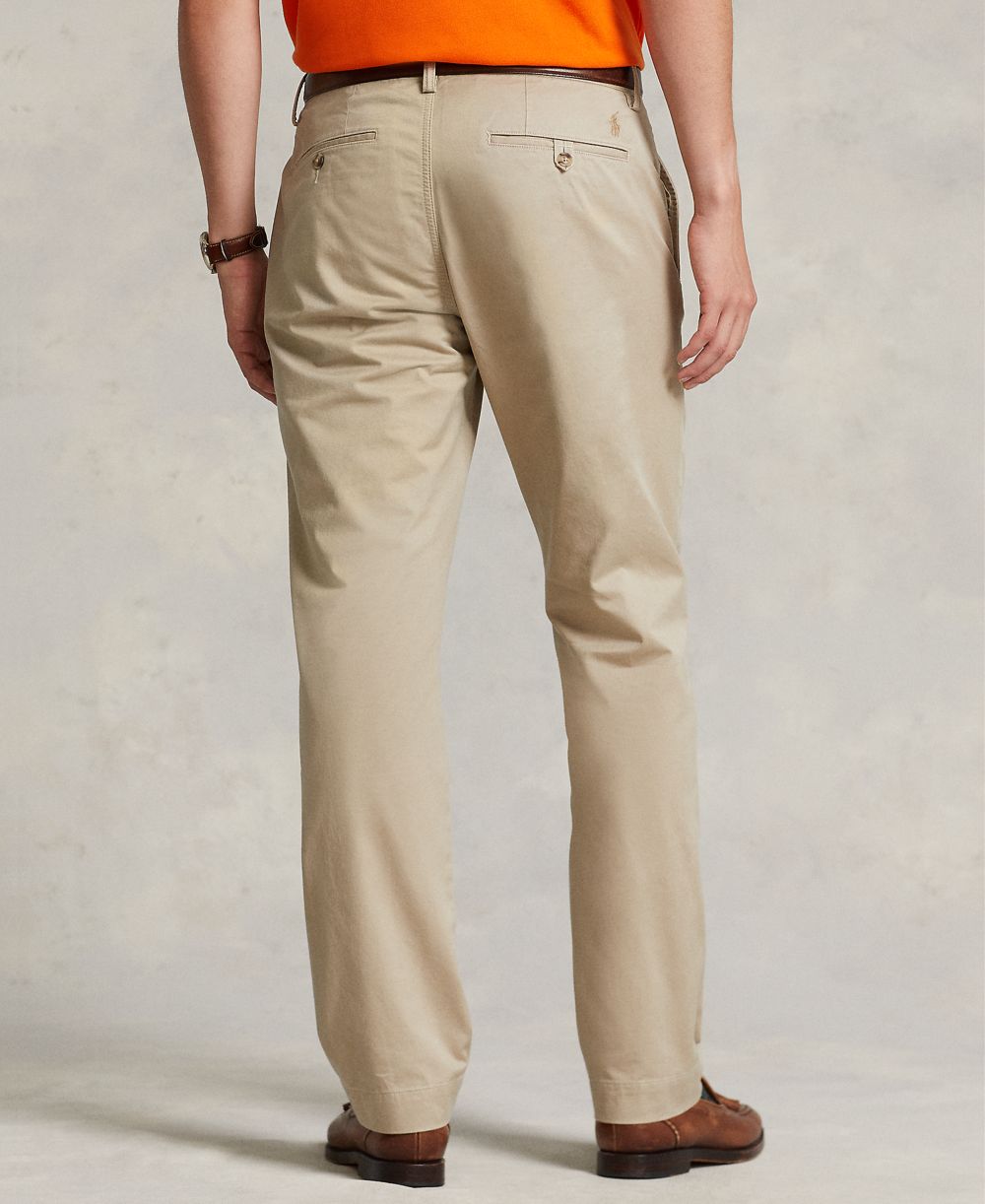 Men's Straight-Fit Stretch Chino Pants