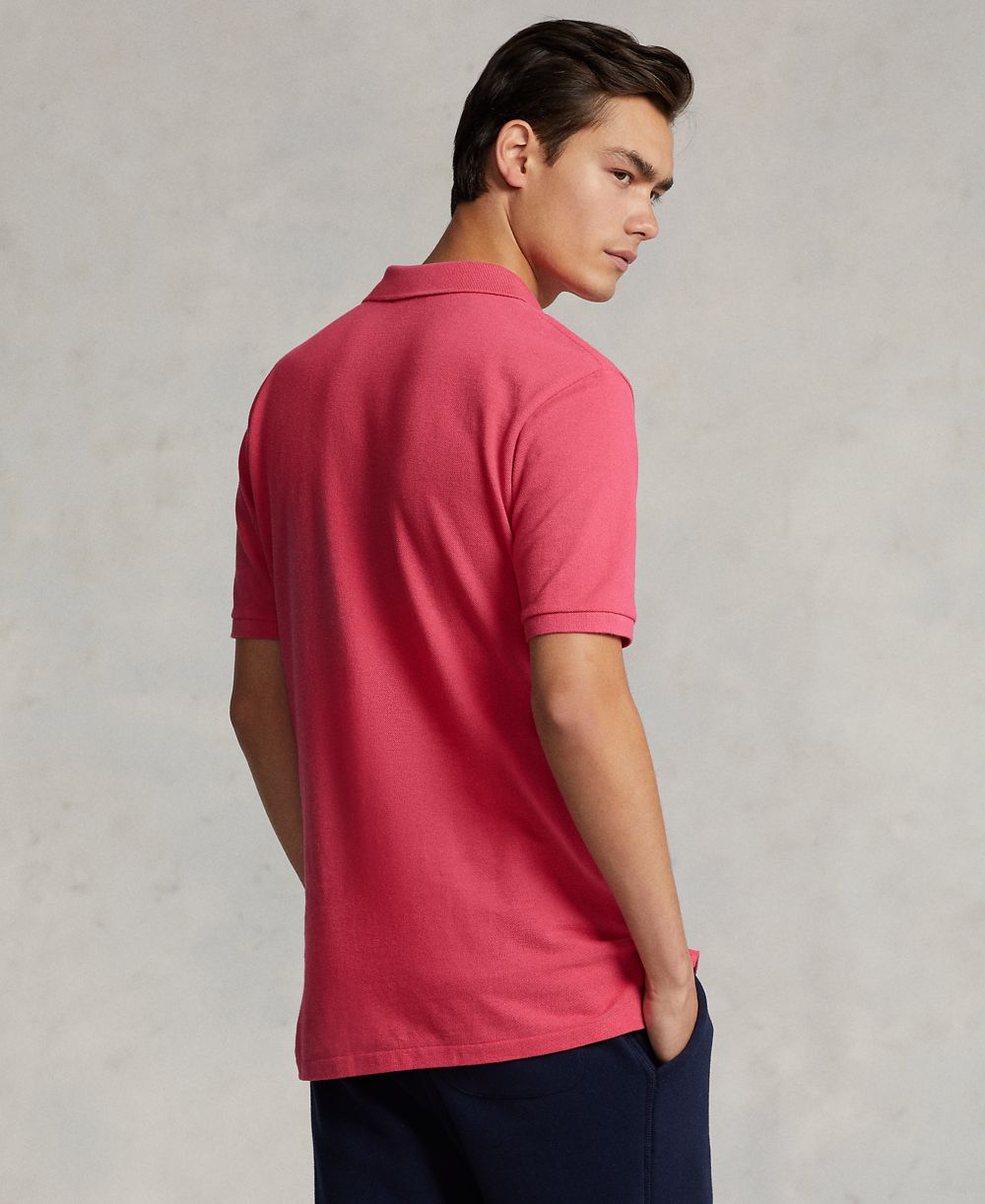 Men's Classic-Fit Mesh Polo Shirt