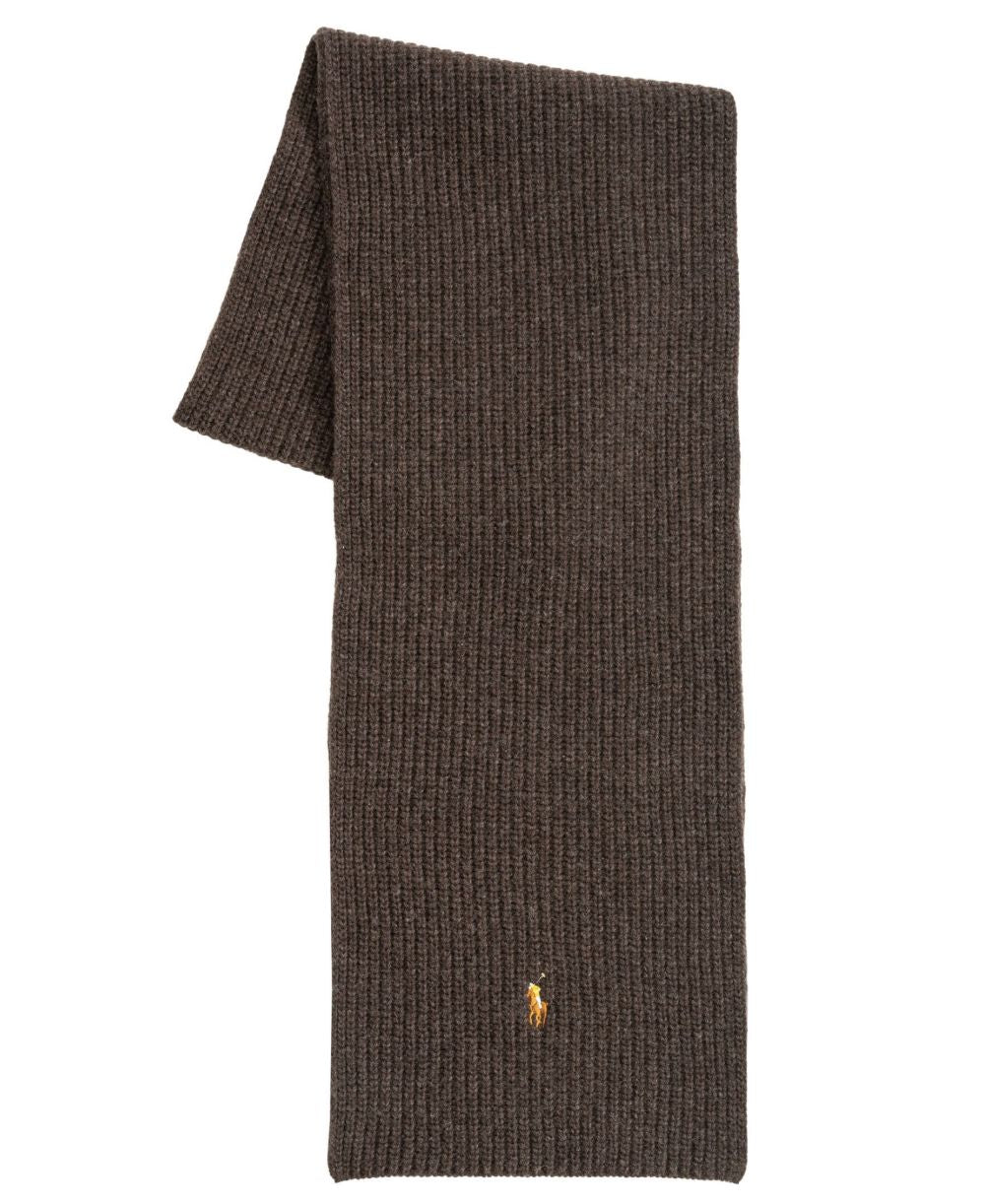 Men's Wool Blend Signature Knit Scarf