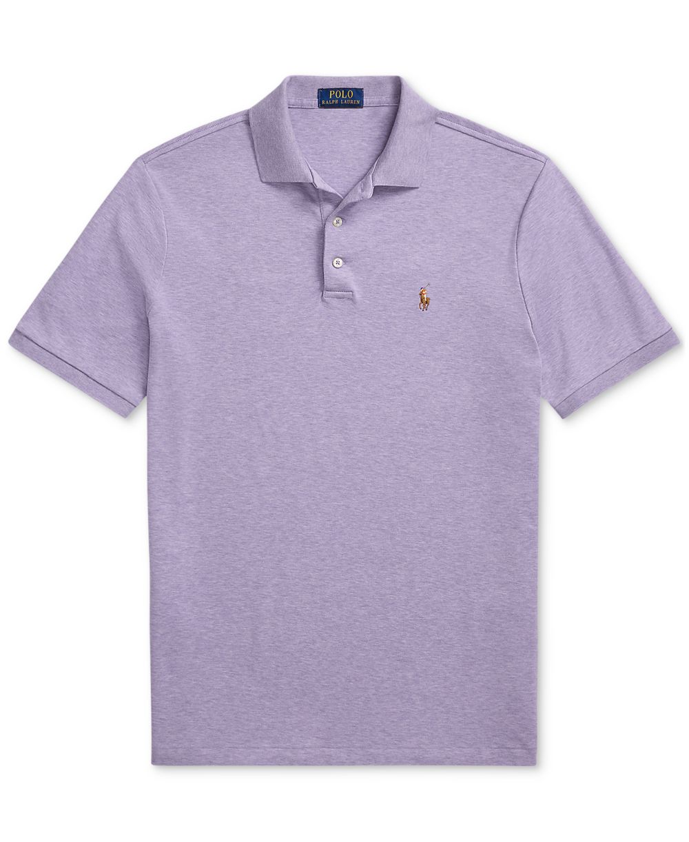 Men's Classic-Fit Soft Cotton Polo Shirt