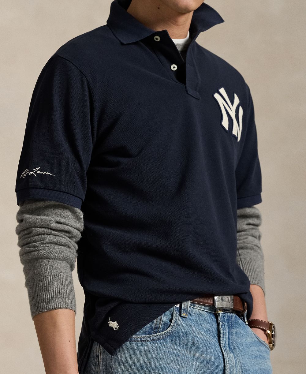 Unisex Yankees Polo Shirt