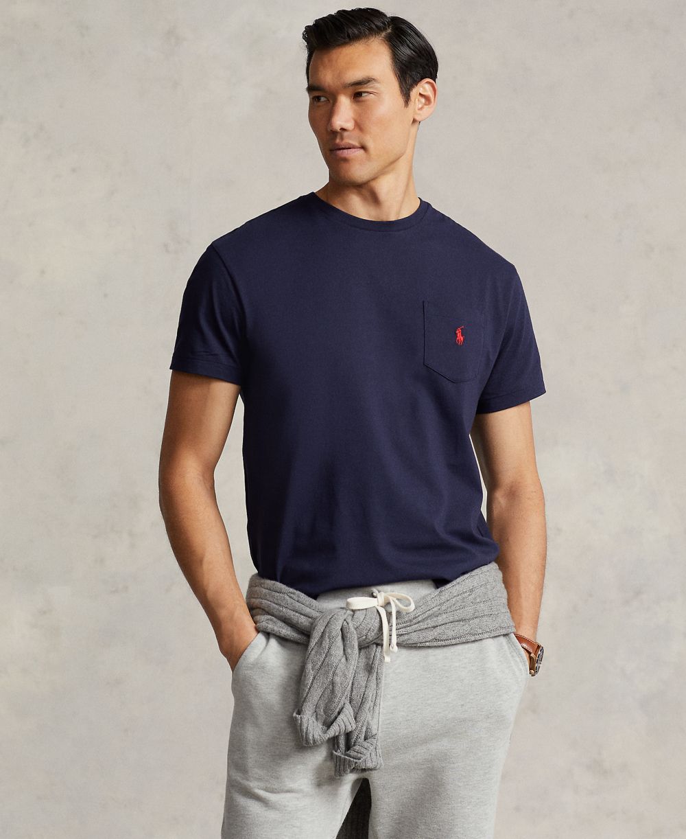 Men's Classic-Fit Crewneck Pocket T-Shirt
