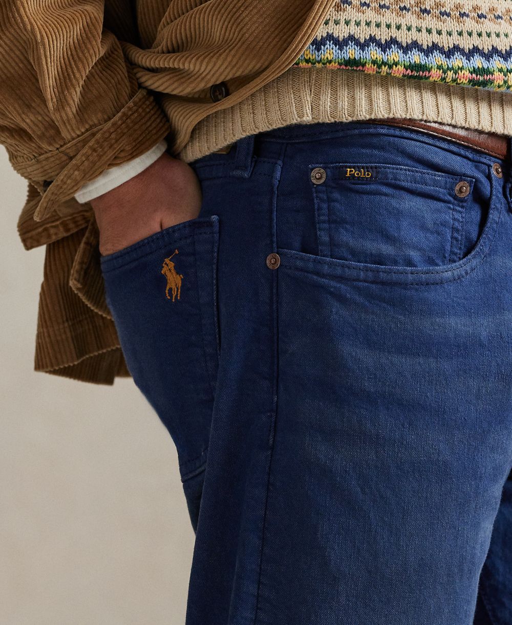 Men's Varick Slim Straight Stretch Jeans