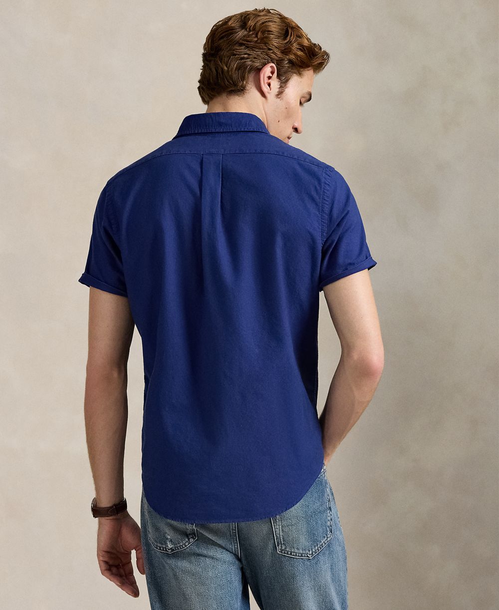 Men's Garment-Dyed Oxford Shirt