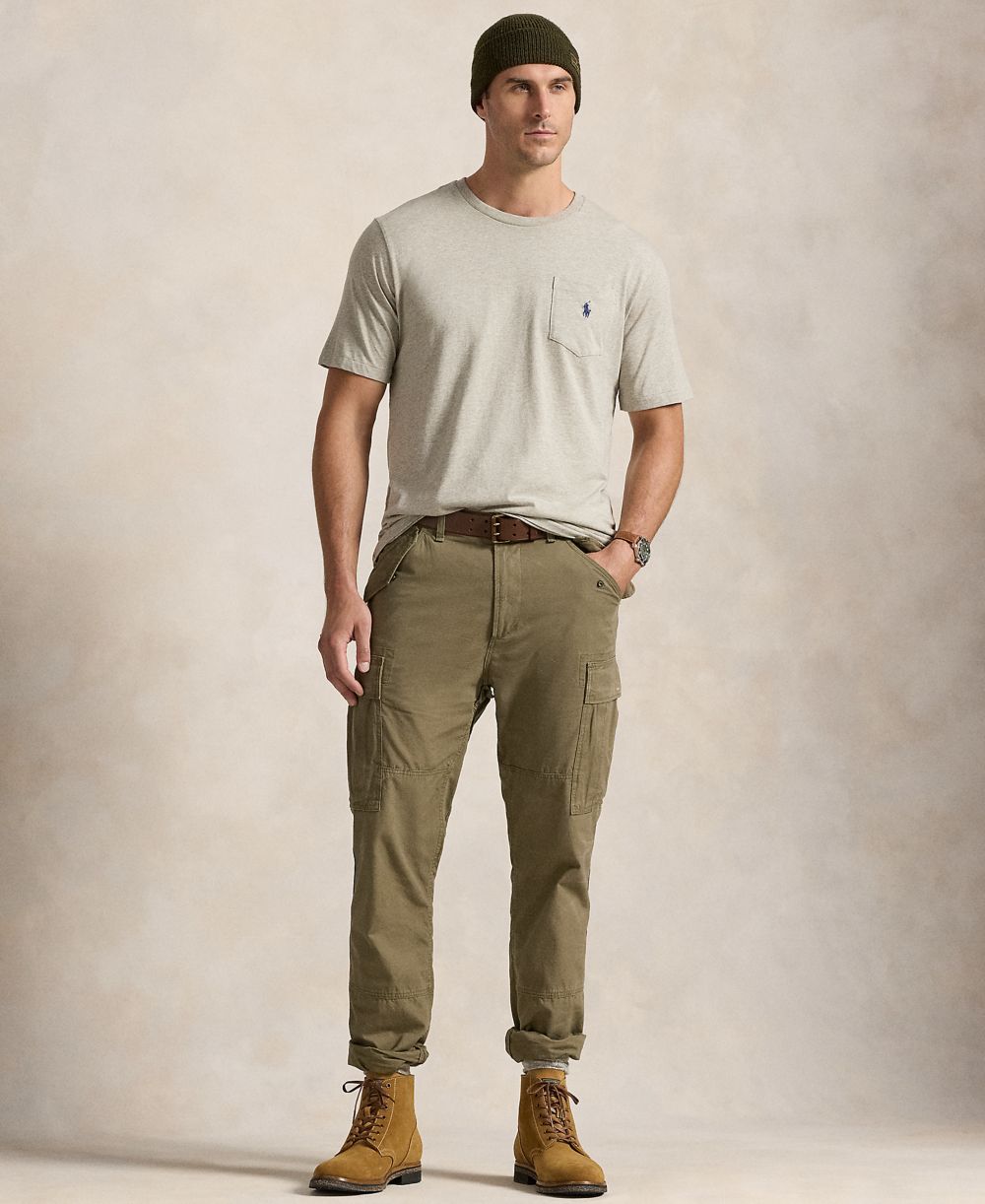 Men's Big & Tall Crew-Neck Pocket T-Shirt
