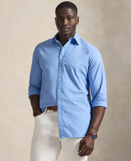 Men's Big & Tall Garment-Dyed Oxford Shirt