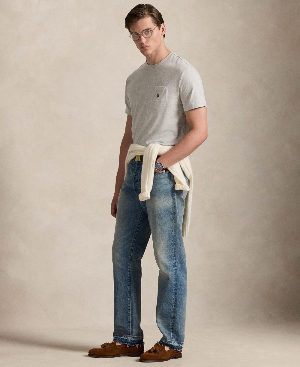 Men's Classic-Fit Crewneck Pocket T-Shirt