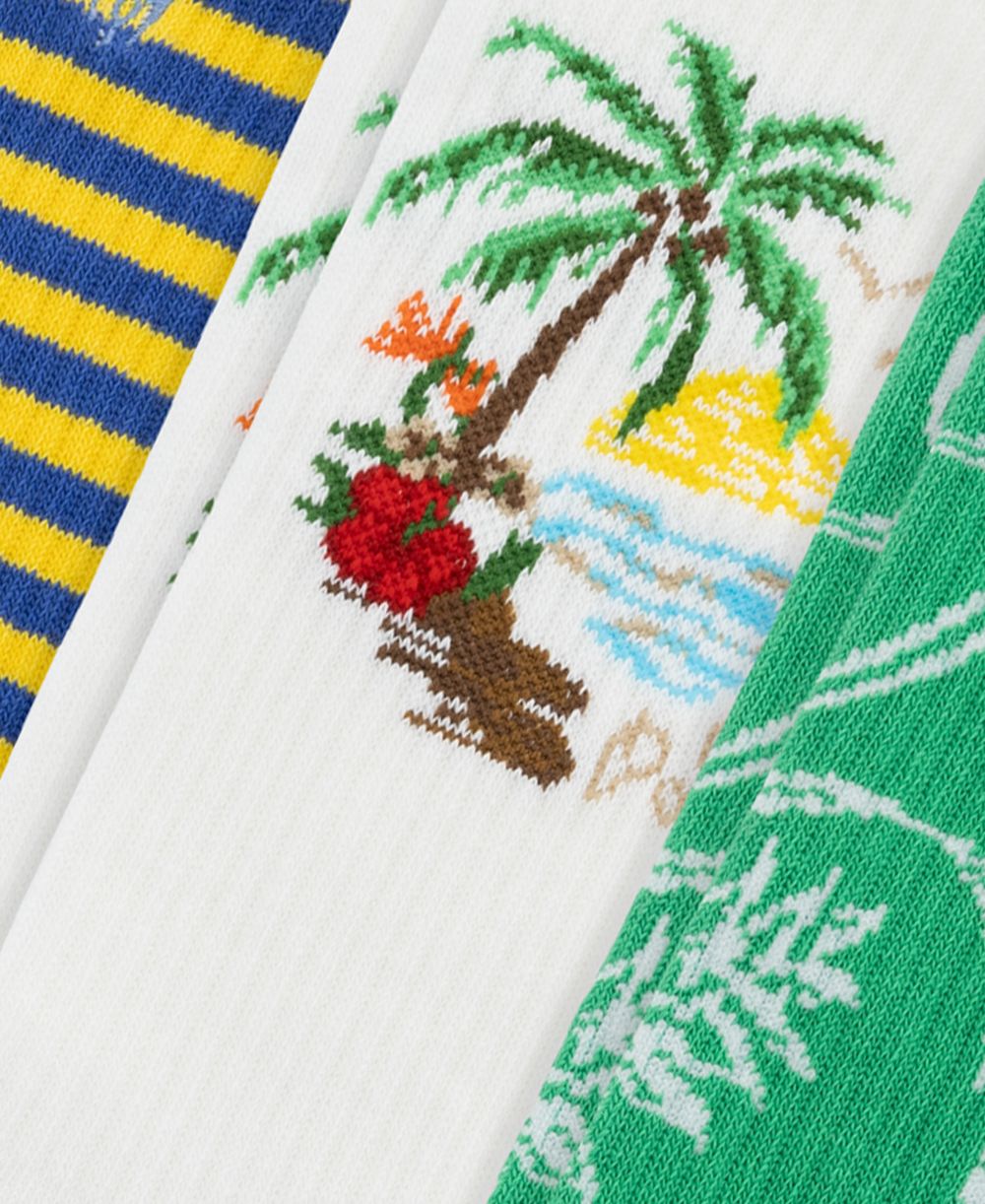 Men's Printed Crew Socks, 6-Pack