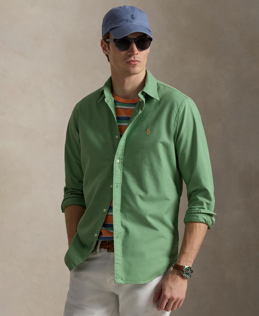 Men's Garment-Dyed Oxford Shirt