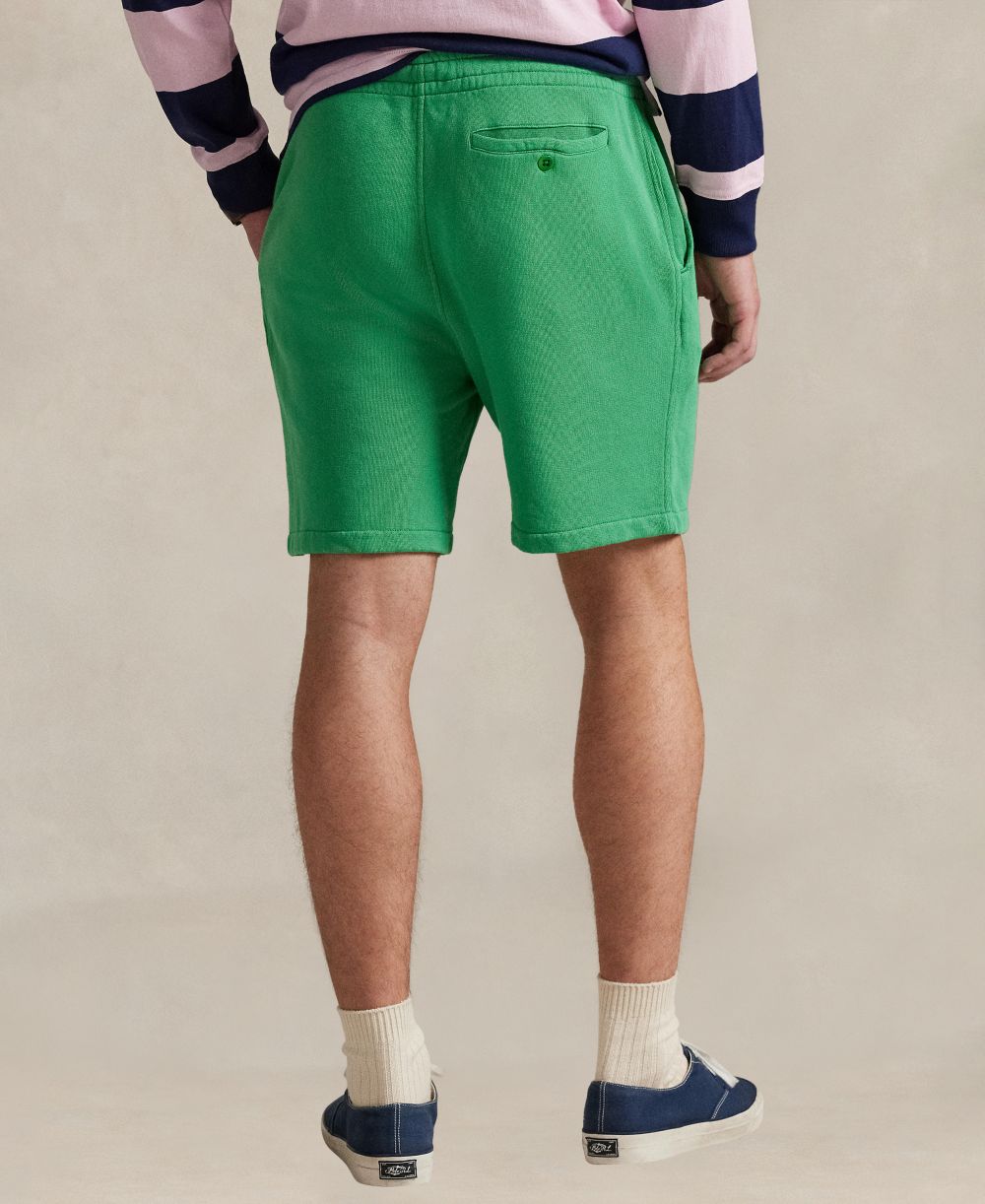 Men's Embroidered Pony Drawstring Shorts