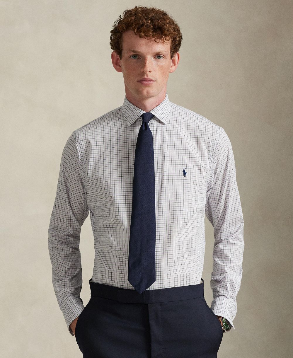 Men's Slim-Fit Stretch Shirt