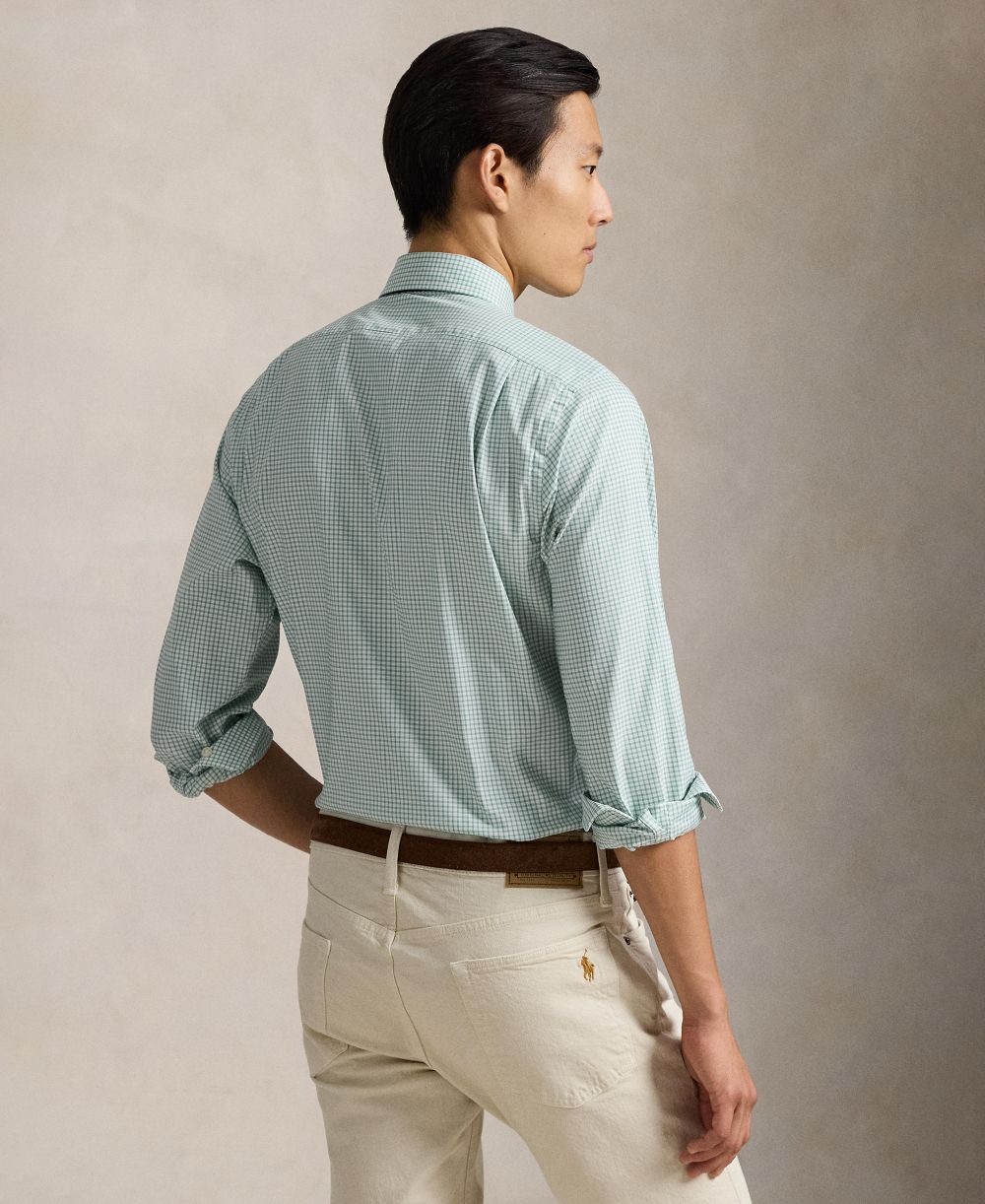Men's Spread Collar Shirt