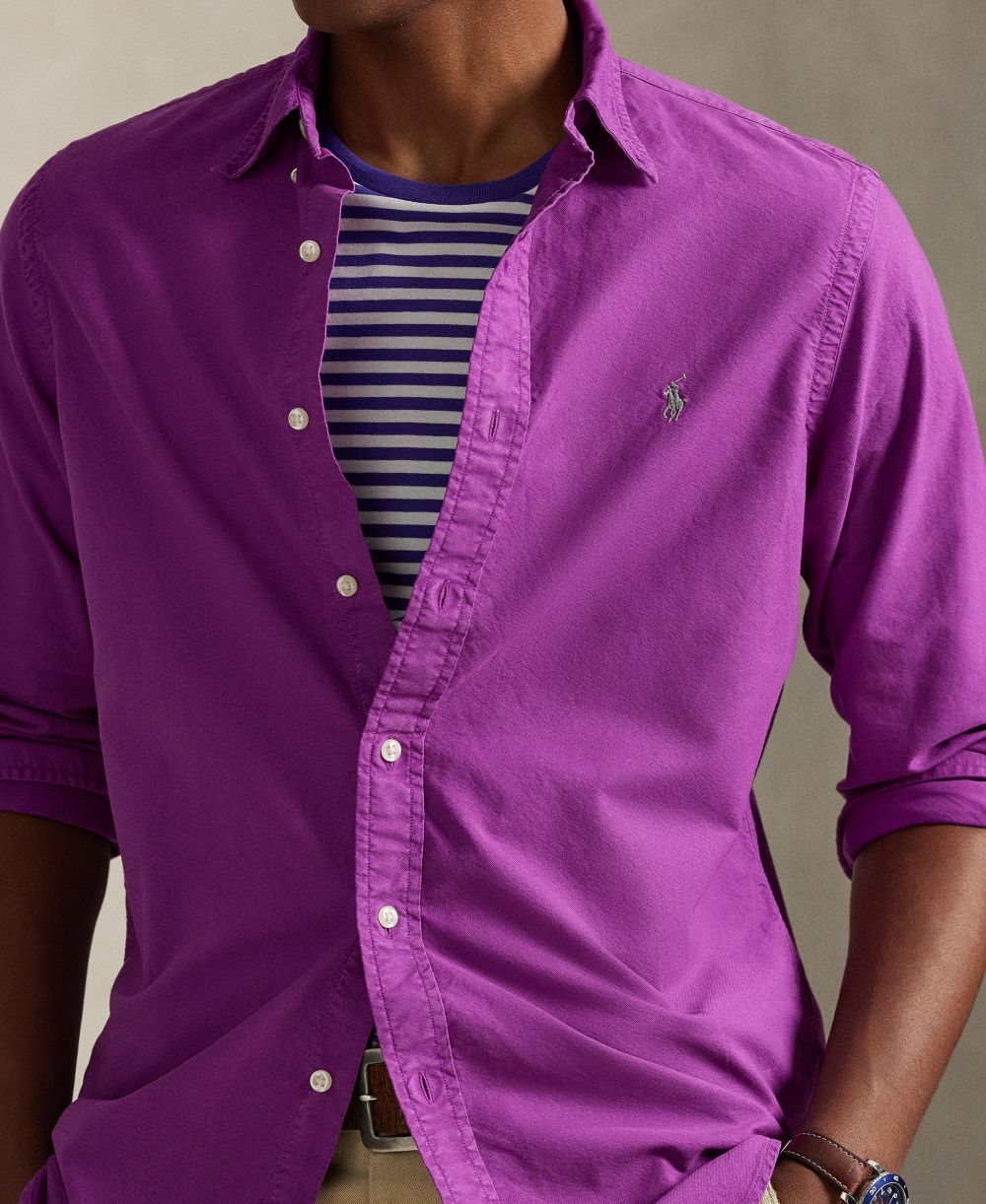 Men's Garment-Dyed Oxford Shirt