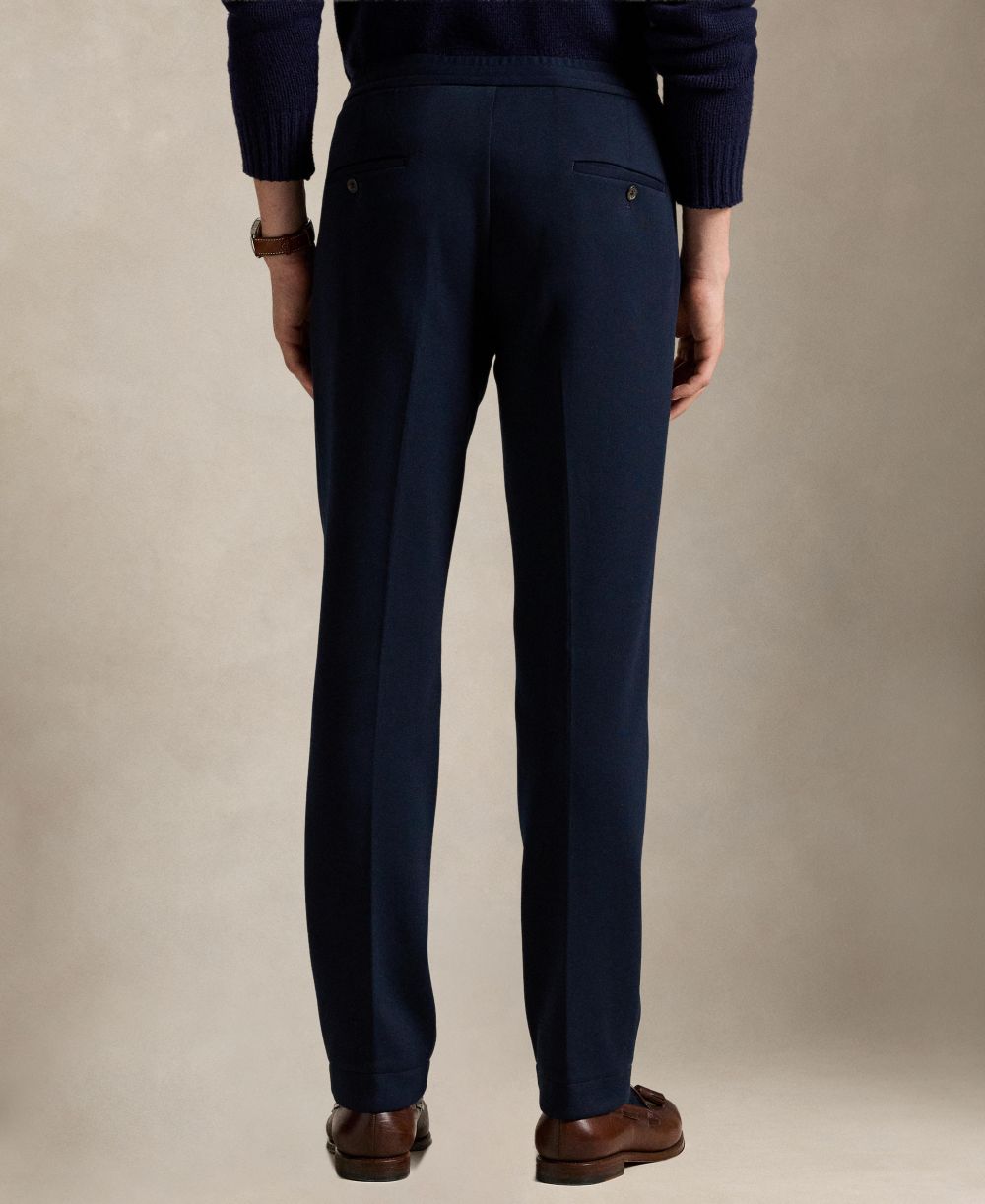 Men's Double-Knit Suit Trouser Pants
