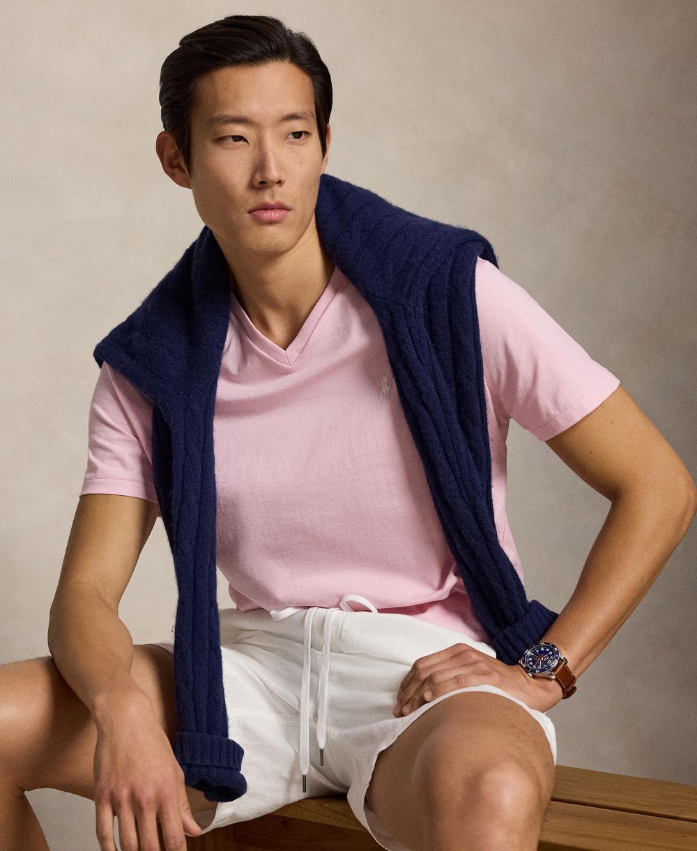Men's Classic-Fit V-Neck T-Shirt