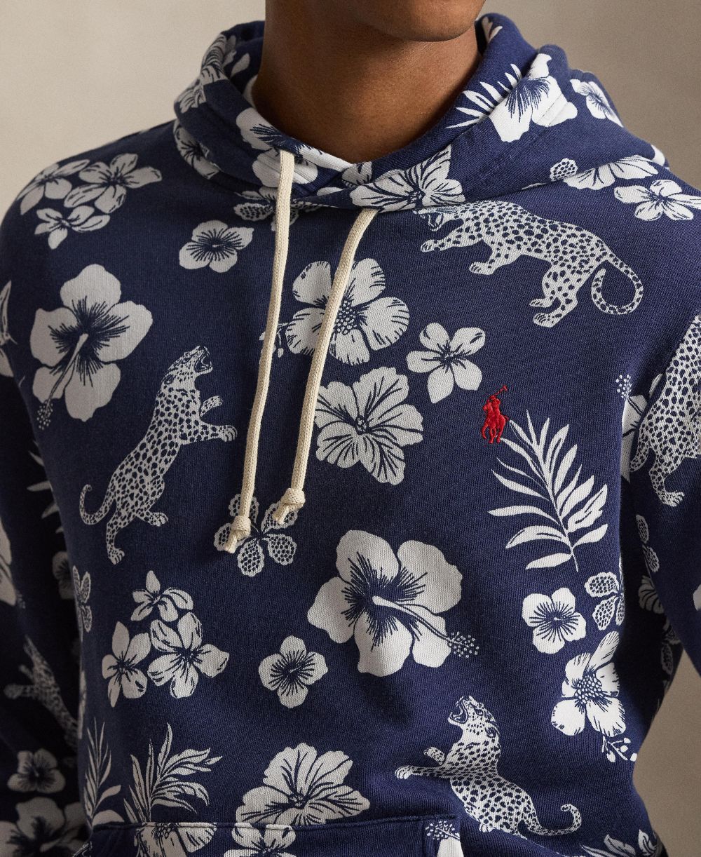 Men's Tropical French Terry Hoodie