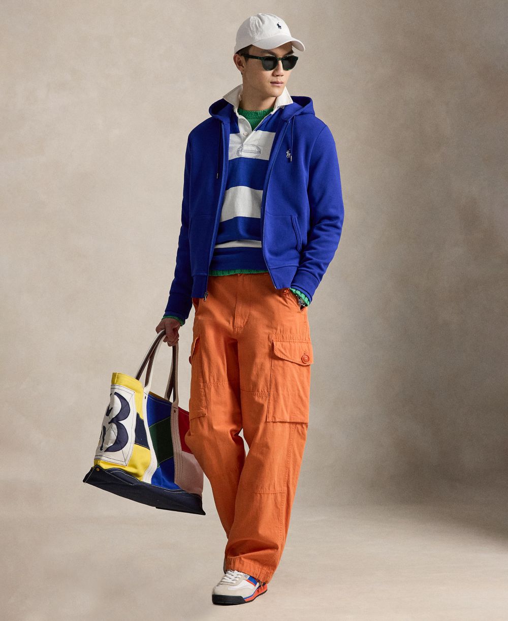 Men's Double-Knit Full-Zip Hoodie