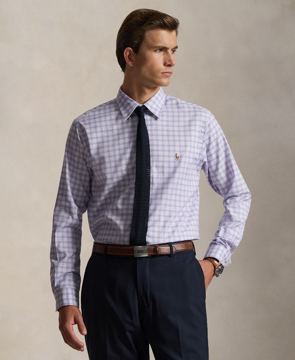 Men's Classic-Fit Performance Oxford Shirt