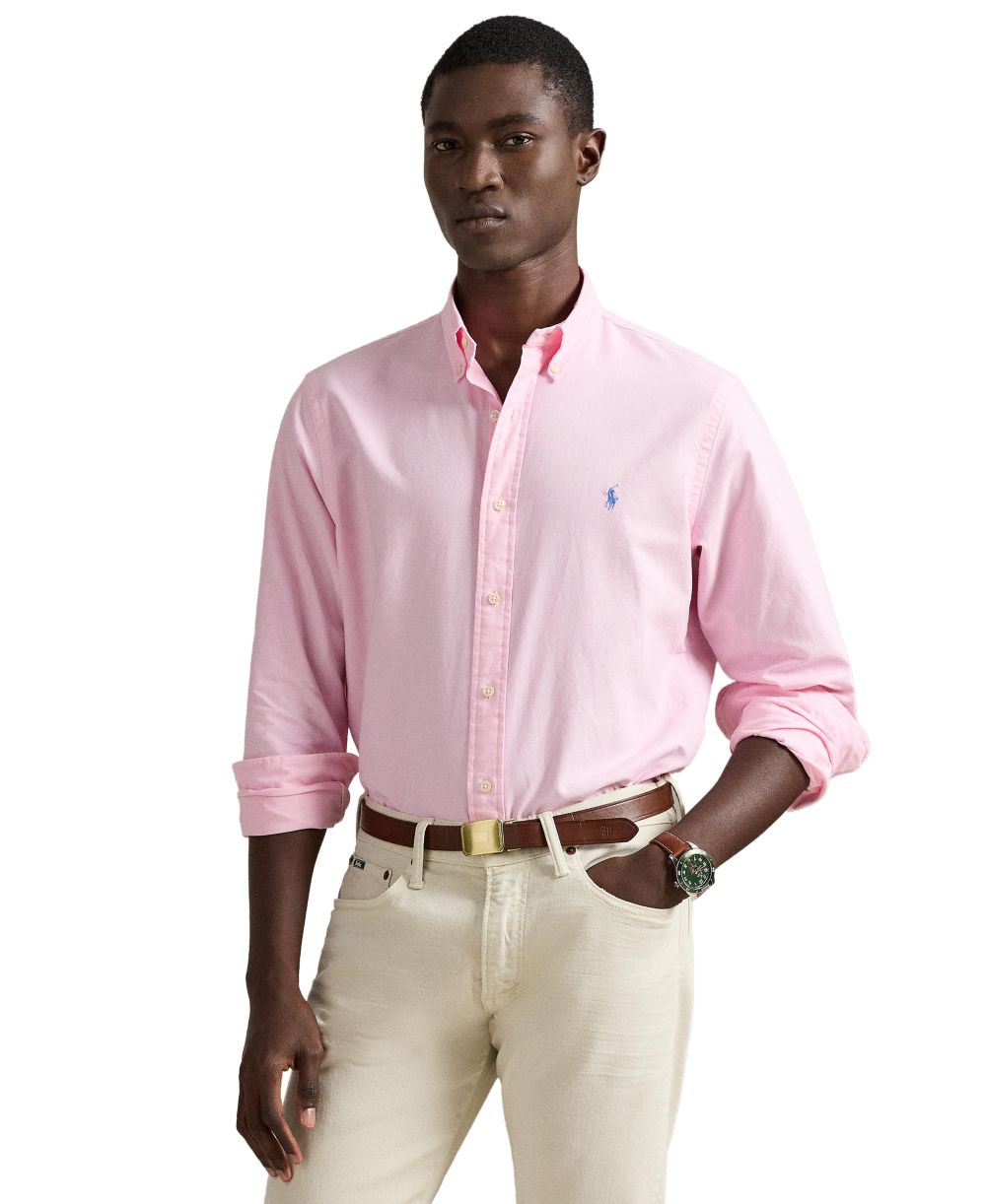 Men's Classic Fit Plaid Brushed Oxford Shirt