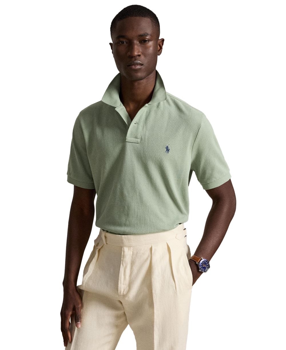 Men's Classic-Fit Mesh Polo Shirt